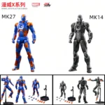 Original ZD Toys The Avengers Iron Man 1/10 18CM MK-11 MK-27(Disco) MK-14 Action Figures Model Toys Anime Birthday Present - Image 2