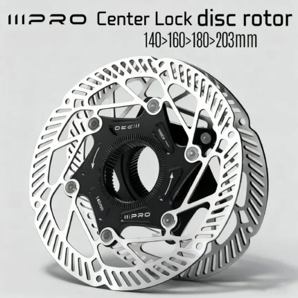 IIIPRO Centerlock Disc Brake Rotor Ultra-Light Road Bicycle Brake Disc Heat Dissipation Hydraulic 140/160/180/203mm Disc Rotor