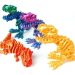 Hot 3D Printed Dragon Set Crafts Model Decoration Fidget Toy Rotatable Tyrannosaurus Rex Skeleton Dinosaur Gift for KidBirthdays - Image 6