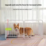 Adjustable Modular Dog Crate Kennel Pet Fence Indoor Outdoor Playpen for Small Medium Large Breeds Training
