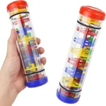 Baby Toys 6 12 Months Developmental Sensory Rain Stick Shaker Rattle Rainmaker Baby Toy Rainstick Musical Instrument for Babies - Image 2