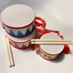 Drum Wood Kids Early Educational Musical Instrument For Children Baby Toys - Image 2