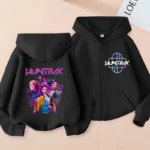 Y2k Zip Up Sweatshirts Kpop Demon Hunters Hoodie Coat Children Clothes Kid Girl Boy Sweatshirt Zipper Hoody Baby Casual Top - Image 2