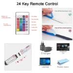 Bluetooth LED Strip Lights SMD 5050 RGB APP Remote Control Flexible Ribbon Diode Lamp Tape TV Backlights Game Room Home Decor - Image 4