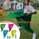 Kid Adult Granny Pants Yard Game Marker Cones Games Field Family Reunion Giant Outdoor Ball Sensory Tossing Game Toys Set