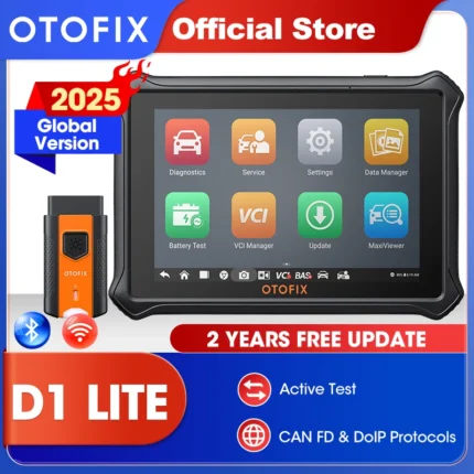 OTOFIX D1 Lite Bluetooth Car Diagnostic Tool OBD2 Scanner Bi-Directional Automotive Scan Tool 2 Years Free Update Active Test