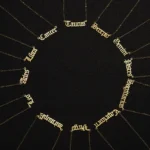 3Pcs/set 12 Zodiac Sign Necklaces Set For Women Constellation Pendant Chain Choker Birthday Jewelry With Cardboard Card - Image 3