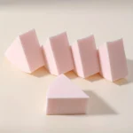 50pcs Triangle Makeup Blender Sponges For Full Face Curve Blending Coverage, Cream, Liquid Foundation, Mini Beauty Applicator - Image 2
