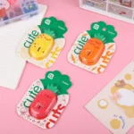 kawaii Cute Mini Art Utility Knife Cartoon Strawberry Carrot Shape Cutter Express Box Paper Envelope Opener Blade Stationery - Image 2