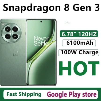 OnePlus ACE 3 Pro Unlocked Global ROM Snapdragon 8 Gen 3 6.78”120Hz disyplay Sony50MP MainCamera 6100mAh Battery 100W SUPERVOOC