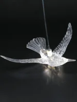 Hotel Lobby Staircase Swallow Bird light Rotating Staircase Light Villa Duplex Exhibition Hall Bar Counter Decorative Chandelier - Image 2