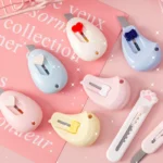 Kawaii Utility Knife Mini Cute Cartoons Paper Knife Box Opener Cutter Student Portable Handmade Craft Knife Stationery - Image 2