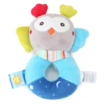 Baby Plush Rattle Cartoon Animals Crib Mobile Bed Bell Toys 0-12 Months Infant Toddler Early Educational Toy for Newborn Gifts - Image 2