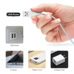 1M/2M/3M/5M COB LED Light Strip Wireless RF Remote Control Dimmable 3000K-6500K 320LEDs/M USB LED Tape For TV Mirror Backlight - Image 3