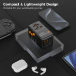 TESSAN 100W GaN Universal Travel Adapter with USB &Type C Fast Charging International Plug Adapter EU/UK/USA/AUS Plug for Travel - Image 5