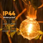 30M 15M Fairy String Light G40 LED Ball Festoon Lights Connectable Wedding Light String Decoration For Backyard Garden Party - Image 2