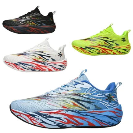 New men's and women's shock-absorbing running shoes and breathable casual sports shoes, suitable for outdoor sports.