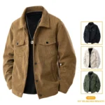 Corduroy Jacket for Men Winter Fashion Versatile Casual American Workwear Jacket Youthful Stylish Men's Clothing - Image 2