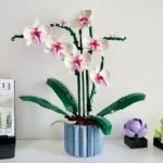 10311 Romantic Orchid Bouquet Building Blocks Home Desk Plant Decoration Assemble Toys Sending Girlfriend Valentine's Day Gifts - Image 2