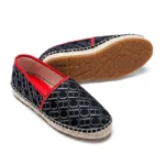 CH Fashion Solid Color Letter Print Casual Fisherman Shoes Light Luxury High-end Brand Design 2025 Summer New Flats - Image 3