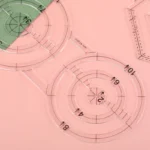 MIUSIE Acrylic Patchwork Ruler and Template Inches Quilting Tools and Accessories Patchwork Craft Tool for DIY Sewing Measure - Image 5