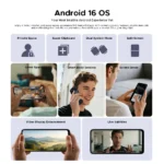 Global Version DOOGEE Note56 Plus Smartphone Android 16 48GB+256GB 6150mAh Large Battery 6.56'' 90Hz Display 50MP Camera NFC - Image 3