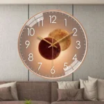 Originality Wall Clock Silent Non-Ticking Battery Operated Wall-mounted Clock Living Room Bedroom Kitchen Office Classroom - Image 2