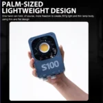 100W Photography Light Dual Color Temperature Soft Light Lamp Camera DSLR Lighting Night Scene Outdoor Shooting COB Fill Light - Image 4