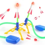 Children's Foot Plastic Rocket Launcher Pressure Air Outdoor Science Educational Toy Multiplayer Game Toy For Gift