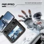 New A21 Pro Mini Drone Professional HD Camera with Screen RC Dron Brushless Motor Obstacle Avoidance Quadcopter The Best Gift - Image 4