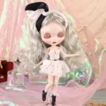 White Swan ICY DBS Blyth Doll Carving Lips Matte Face 1/6 BJD Azone S Anime Girl - Image 5