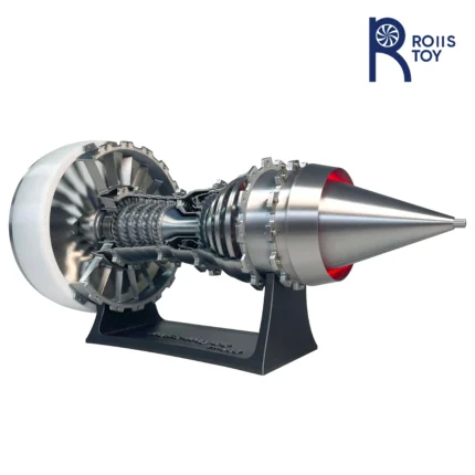 TR 900 Complete Turbofan Model 100 Plus Parts With Display Case Limited Edition For Serious Collectors