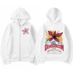 Eddie Munson The Demogorgon Zipper Hoodie Men Women Cannibal Flower Monster Print Cardigan Hooded Sweatshirt Harajuku Streetwear - Image 2