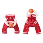 Halloween Basketball Pet Costumes Adjustable Fun Party Puppy Apparel Sport Player Cosplay Clothes For Small Dogs Cats Chihuahua - Image 2