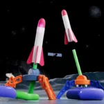 Children Air Stomp Rocket Launcher Toy Flying Foam Rockets Foot Pump Jump Pressed Outdoor Interactive Game for Kids Boys - Image 4