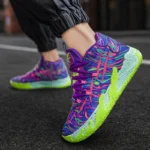 Hot Selling Men Basketball Shoes Warm Comfort Cushioned Professional Tennis Training Shoes Anti Slip and Wear-resistant Sneakers - Image 6