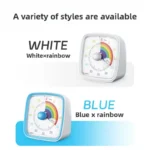 Visual Timer With Night Light School Minuteur 60-Minute Countdown Timer for Kids and Adults Pomodoro Stopwatch Clock - Image 4