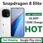 Original ViVO iQOO 13 Snapdragon 8 Elite 50MP Rear Camera OIS 6.82'' 2K Q10 OLED 144Hz 6150mAh 120W SuperVOOC Android 15 NFC OTA