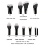 KVD Makeup Brushes Series Blusher Powder Foundation Concealer Eye Shadow Blending Cosmetic Beauty Soft Brush Tools Maquiagem - Image 2
