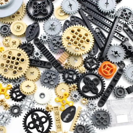 169Pcs High-Tech Parts Gear Transmission Building Bricks Blocks Set DIY Technological Creativity Accessory Toy