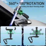 Phone Mount for Car Dashboard, 360 Degree Rotation Universal Cell Phone Holder for Car Clip Mount Stand Suitable for phones - Image 3