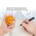 6cm Mini Portable Funny Basketball Hoop Toys Kit Home Basketball Fans Sports Game Decompression Ball Set for Children Adults - Image 2