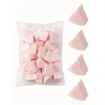 50pcs Triangle Makeup Blender Sponges For Full Face Curve Blending Coverage, Cream, Liquid Foundation, Mini Beauty Applicator - Image 4