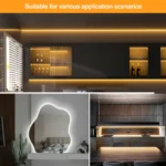 DC 12V 24V SMD 2835 240Leds/M LED Strip Waterproof IP65 IP21 Warm/Natural White Home Decor Flexible Ribbon Tape Light - Image 3