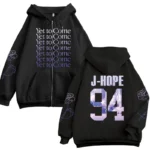 2025 New Unisex hoody kpop jung kook hoodies Yet To Come sweatshirt KPOP hoody sweatshirt for casual harajuku kpop hoody - Image 4