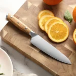 XINZUO 5.2 Inches Utility Knife 67 German Din 1.4116 Steel With High Quality Olive Handle Core Hardness 56-58HRC Multi-tools - Image 3