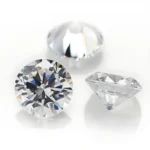 D Color VVS1 Round Cut Moissanite Loose Stone 0.1-20ct with Certified Pass Diamond Tester for Engagement Rings Jewelry Making