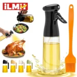 200/300/500ml Oil Spray olive oil spray Bottle Kitchen Cooking Dispenser Camping Baking Vinegar Soy Sauce Sprayer Containers