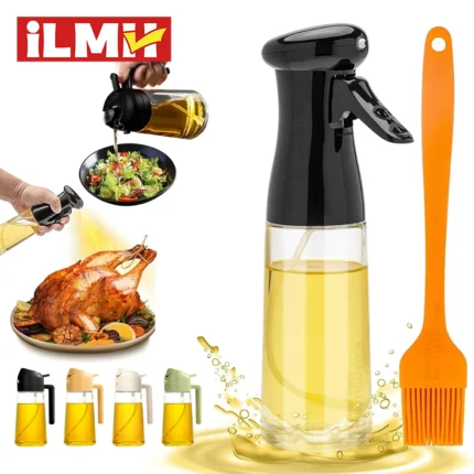 200/300/500ml Oil Spray olive oil spray Bottle Kitchen Cooking Dispenser Camping Baking Vinegar Soy Sauce Sprayer Containers