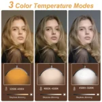 Fosoto Multi-directional U-shaped LED Wall Mounted Half Moon lamp Beauty Salon Supplement Light Lashes Beauty Barbershop Nail - Image 2